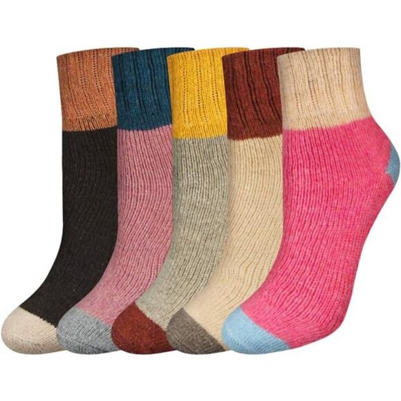 Socks Winter - Gifts for Women - Warm Thick Soft Wool Socks - Picture 1 of 8